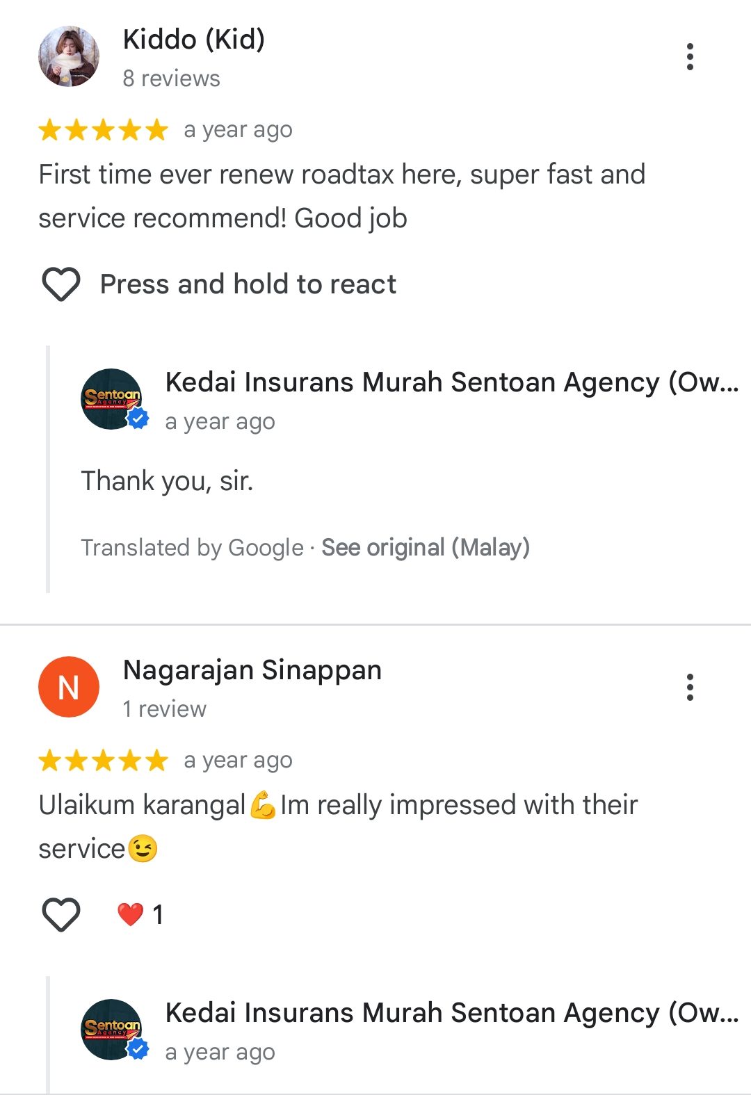 Maklum balas pelanggan 4